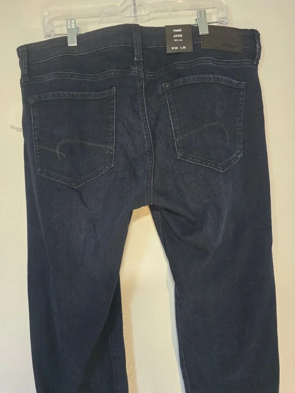 NWT Mavi Jake Slim Leg Jeans Preppy Stretch Casual Mens sz 36x30